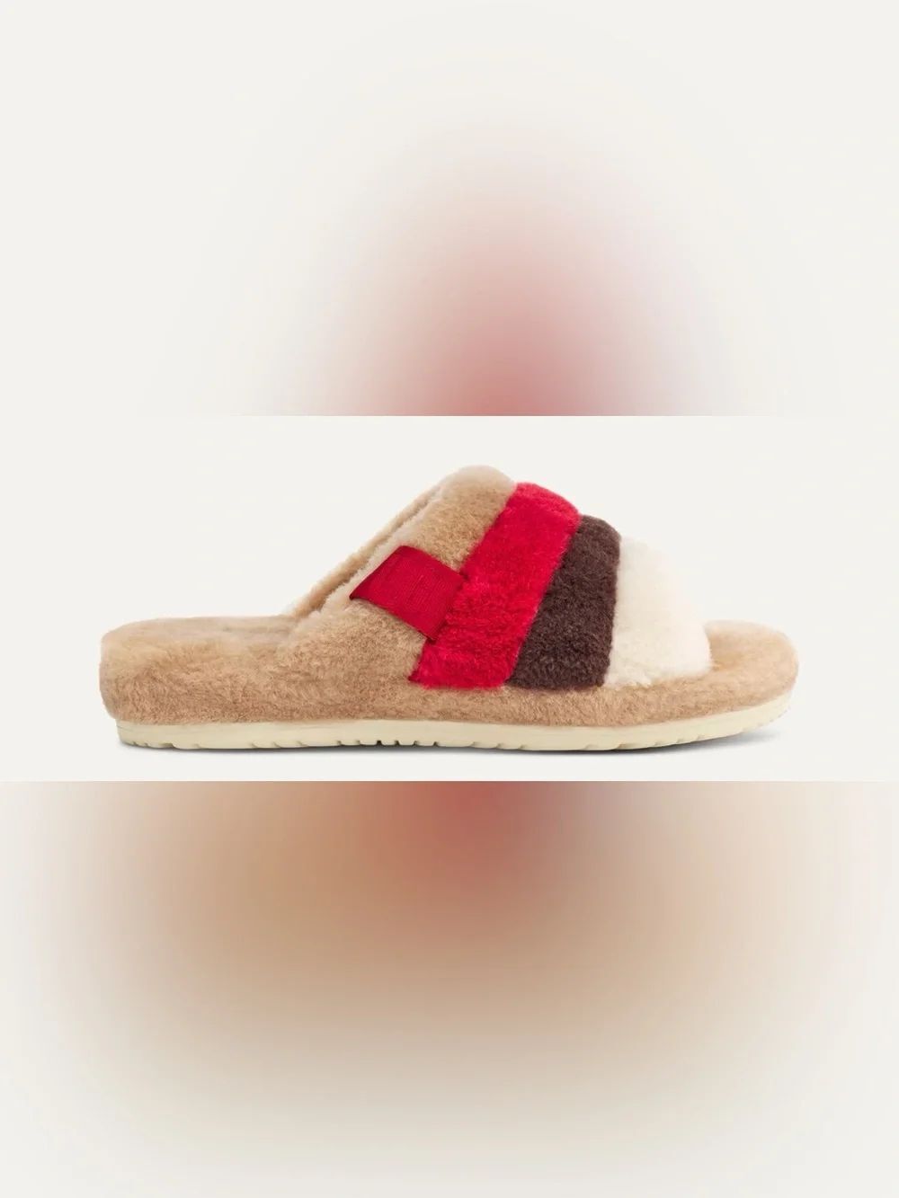 UGG Plush men shoes sandals Australian real fur size 8